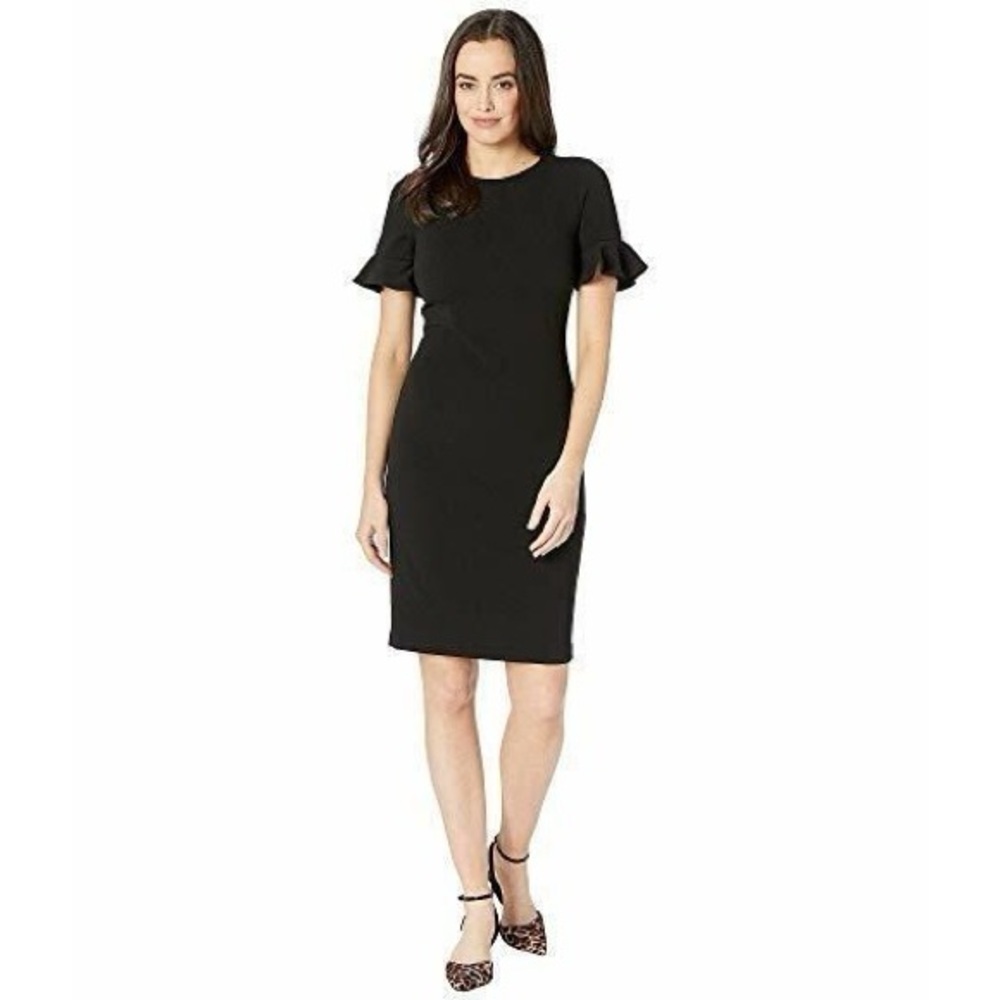 Calvin Klein Black Midi Dress